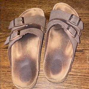 Birkenstock’s brown women’s